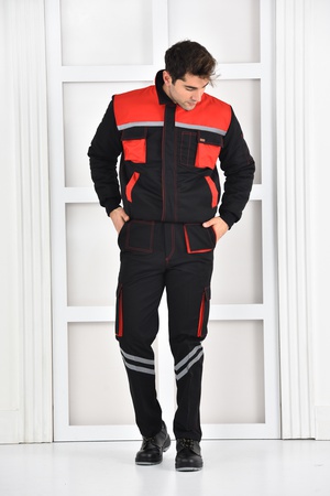 Костюм рабочий  c светоотражающими полосами