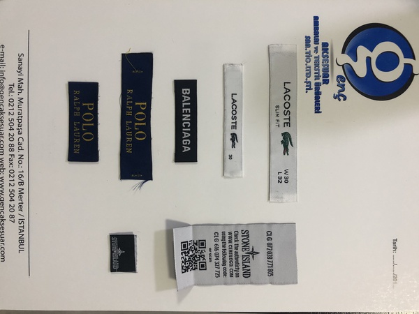 Бирка этикет