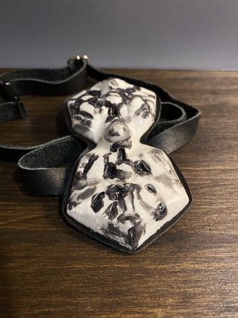 Керамическая галстук-бабочка №3