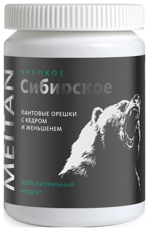 Пантовые орешки с кедром и женьшенем