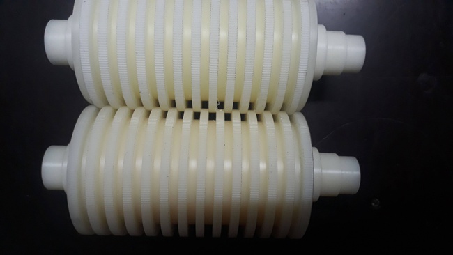 Валы для формования тестовых сырных масс