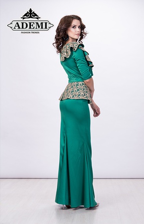 Баска кружевная русский сатин