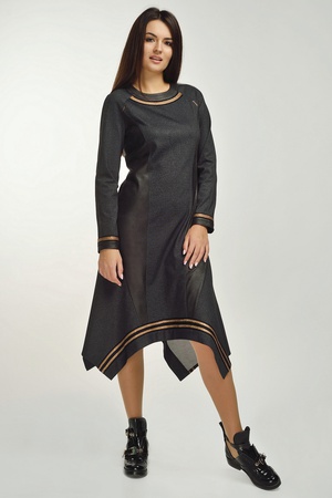 1542 Мод. Платье женское, размерный ряд: 44-50