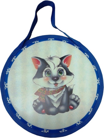 МЯГКАЯ КРУГЛАЯ ЛЕДЯНКА С РИСУНКОМ 40СМ