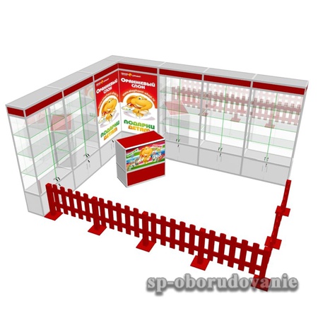 亭子用铝型材制成15平方米。