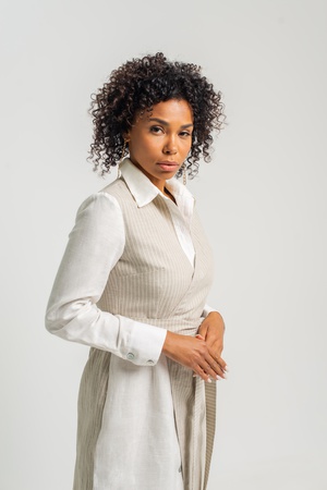 Лето'20 / Льняное платье-рубашка