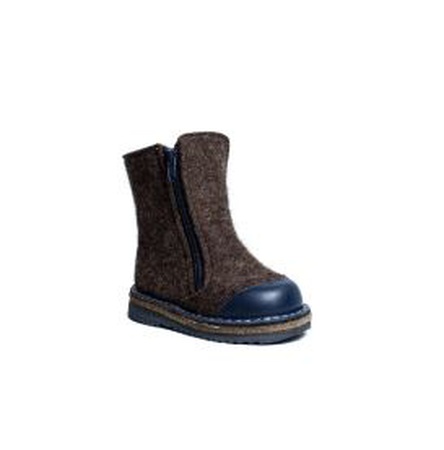 23402* Унтоваленки м/дет т. войлок шерсть тэп сини