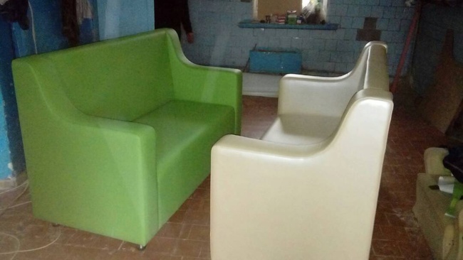 Office colored upholstered furniture