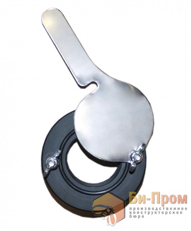 Gate valve for honey extractor with internal thread