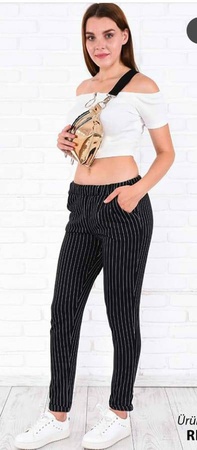 çizgili pantolon