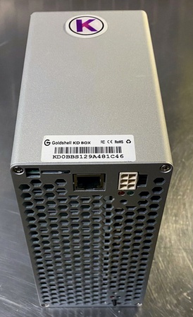Goldshell KD-BOX Kadena KDA ASIC Miner 1.6TH/ Elinde, gönderilmeye hazır