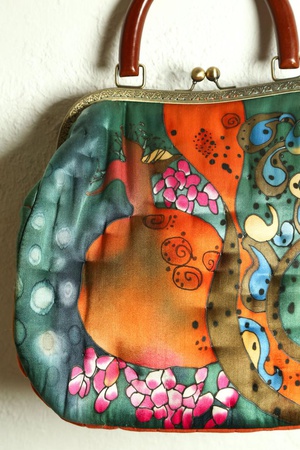 Гранатовая сумка ручной работы