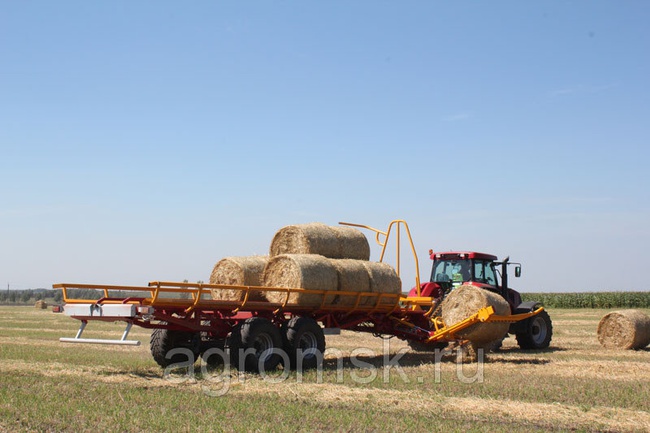 Самозагрузочный рулоновоз ПТ- 20 (Украина)