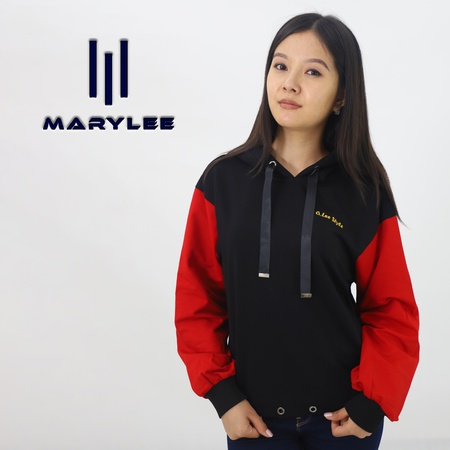 Wholesale knitted hoodies for women with print (click-print)