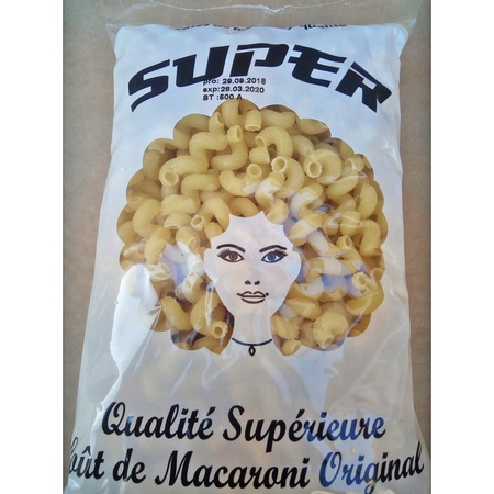 Twist macaroni, 400 gm, Super brand,Superior quality, Short cut pasta