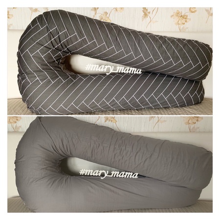 Полушка для беременных и кормления U340 см наволочка Сатин