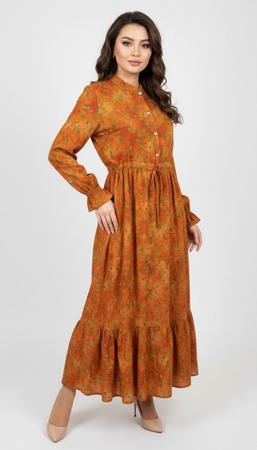 платье рюшка