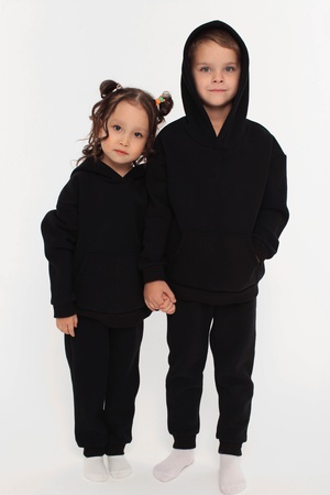 Çocuk iki parça polar toptan/çocuk kapüşonlu kapüşonlu toptancılar