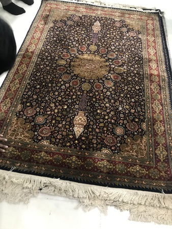 Handmade silk carpets