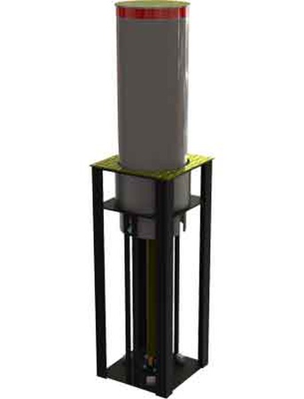 выдвижной столб