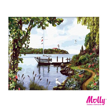 Paint by number At the pier