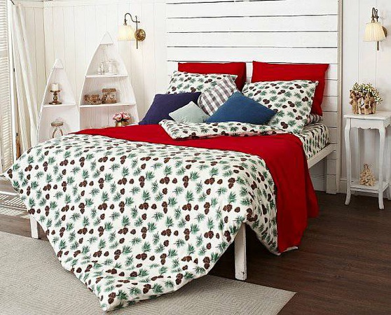 bed linen, towels, bathrobes, slippers