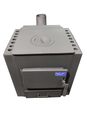 Печь буржуйка Teplonoff "Камелёк" с варочной поверхностью