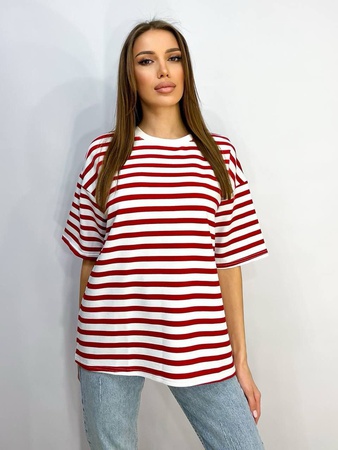 Футболка в полоску Oversize