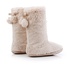 Ugg boots with plush pom-poms L-105