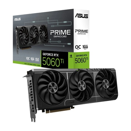 ASUS PRIME GeForce RTX 5060 Ti 16GB GDDR7 OC Edition Graphics Card DLSS 4