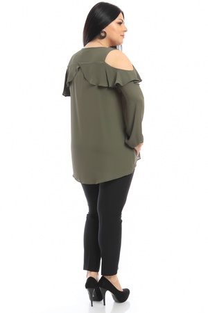 Блузка большого размера