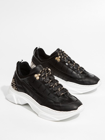 Стильные кожаные женские кроссовки ручной работы MADE IN EUROPE