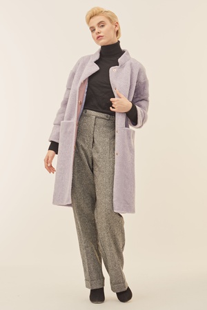 Пальто женское Silverfox модель 804-лаванда