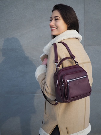 CS4468 Сумка-рюкзак женский 2в1