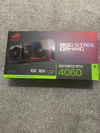 ASUS GeForce RTX 4060 8GB ROG-STRIX-RTX4060-O8G