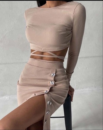 Платье Лапша