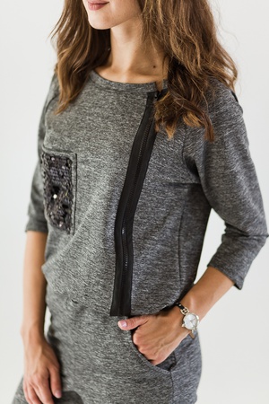 КОМБИНЕЗОН ЖЕН. С ПАЙЕТКАМИ (Ф/П)