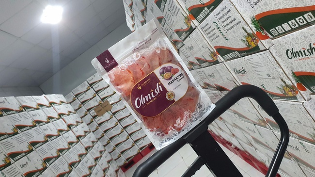 Kurutulmuş ÇARKIFELEK MEYVESİ. OLMISH fabrikalarından kurutulmuş meyveler