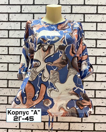 Women's blouse with print