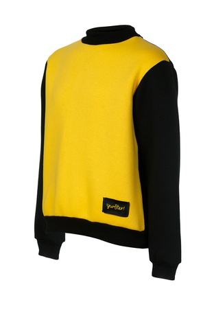 Свитшот желто-черный Yumster YC.02.09.004