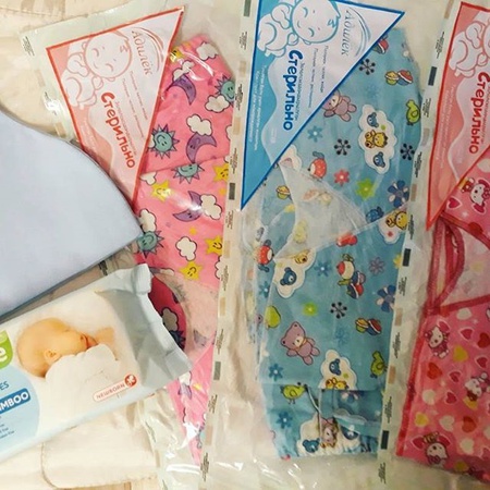 Стерильная одежда для новорожденных "Ademi"