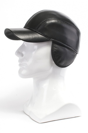 Бейсболка из кожи 219101