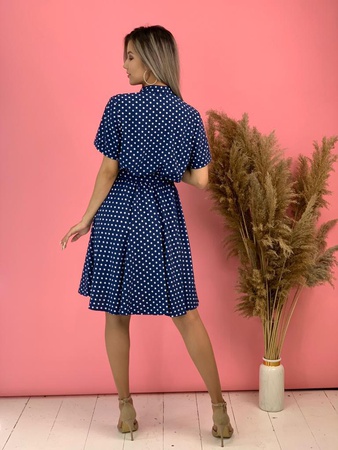 Puantiyeli güneş elbiseleri