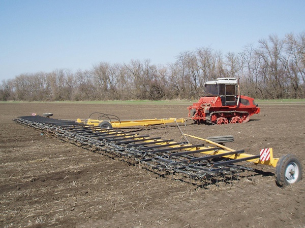 Борона пружинная БПГ-24