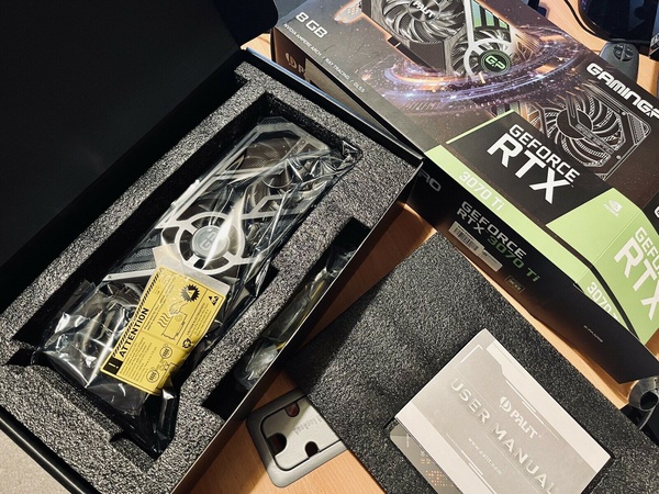 Nvidia RTX 3070 Ti Palit Oyun Pro GPU