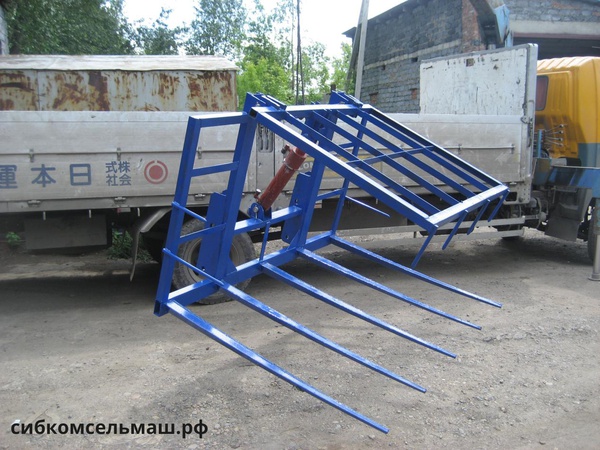 Heugabel mit Druckgitter