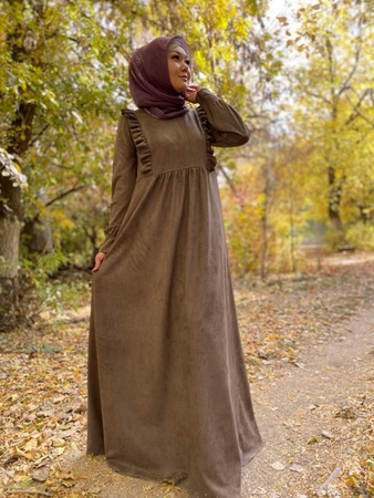 Модель «рюшечки»,ткань дорогой микровельвет,размер:44-50,по 16$