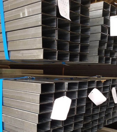 Rectangular shaped pipe