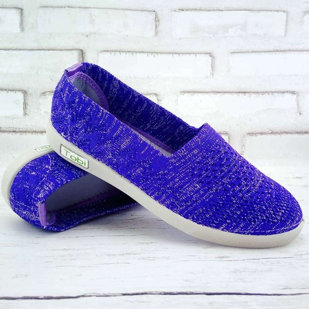 Женские текстильные мокасины Tobi 37-40