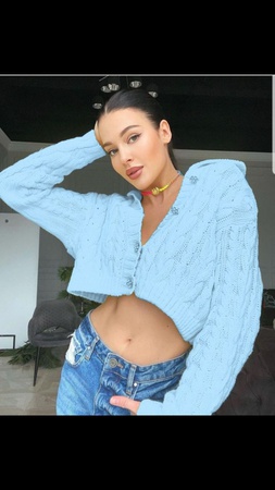 Вязаный кардиган